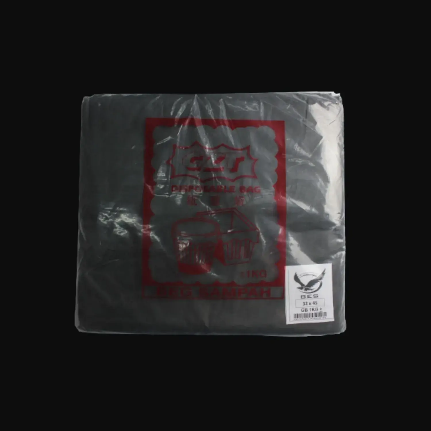 Garbage-Bag-32x-45 Black garbage bag 32x45 size available at Best Econ Store packaging supplies